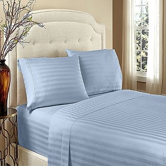 Home Sweet Home 1800 Luxurious Hotel Extra Soft Deep Pocket Stripe Sheet Set
