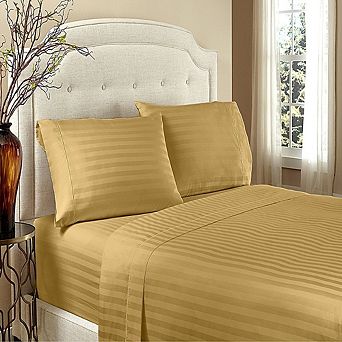 Home Sweet Home 1800 Luxurious Hotel Extra Soft Deep Pocket Stripe Sheet Set