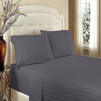 Home Sweet Home 1800 Luxurious Hotel Extra Soft Deep Pocket Stripe Sheet Set