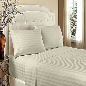Home Sweet Home 1800 Luxurious Hotel Extra Soft Deep Pocket Stripe Sheet Set