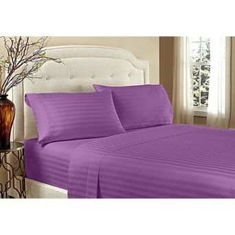 Home Sweet Home 1800 Luxurious Hotel Extra Soft Deep Pocket Stripe Sheet Set