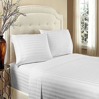 Home Sweet Home 1800 Luxurious Hotel Extra Soft Deep Pocket Stripe Sheet Set