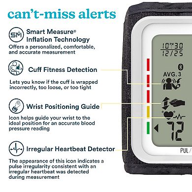 HoMedics Blood Pressure Monitor Wrist Cuff 700 Series