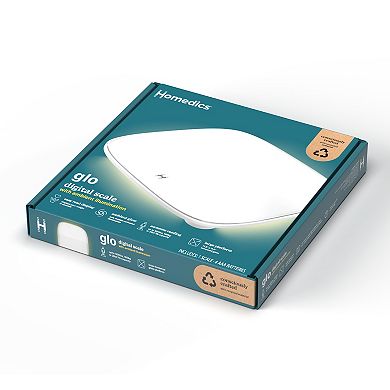 HoMedics Glo Essential Digital Bathroom Scale