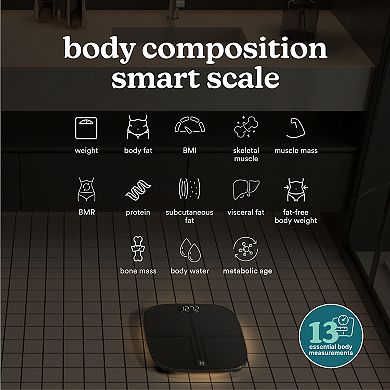 HoMedics GloSmart Digital Body Composition Scale