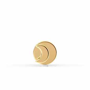Lila Moon 14k Gold Crescent Moon Labret