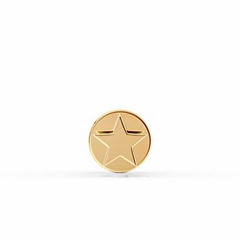 Lila Moon 14k Gold Star Labret