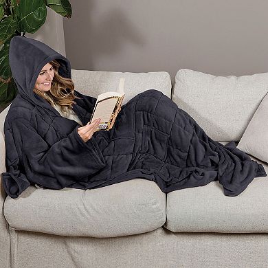 Ella Janye 10 lb. Hooded Wearable Weighted Blanket
