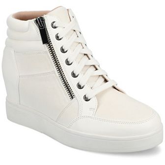 Journee Clarity Women's Comfort Wedge Sneakers