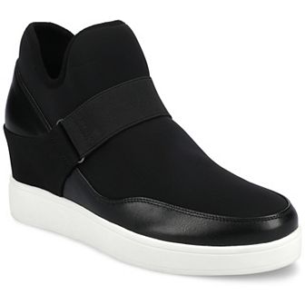 Journee Damari Women's Comfort Wedge Sneakers