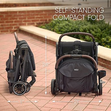 Britax Juniper Compact Lightweight Stroller With One-Hand RapidFold