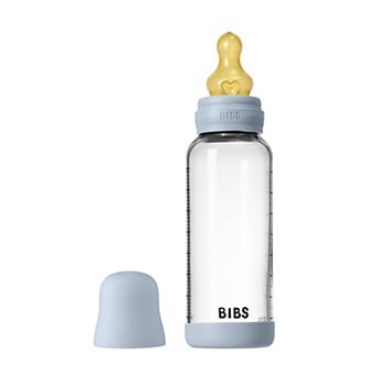 Bibs Medium Flow 8 oz. Glass Baby Bottle