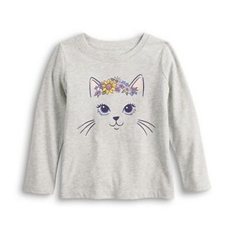 Baby & Toddler Girls Jumping Beans® Core Long Sleeve Tee