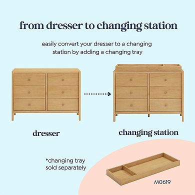 DaVinci Birdie 6-Drawer Dresser
