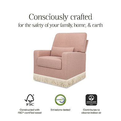 Namesake Pillowback Comfort Swivel Glider