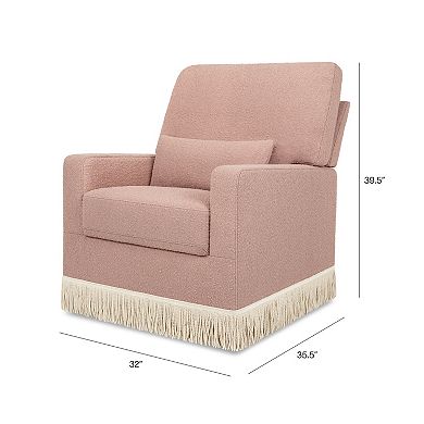 Namesake Pillowback Comfort Swivel Glider