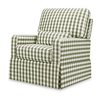 Namesake Crawford Pillowback Swivel Glider