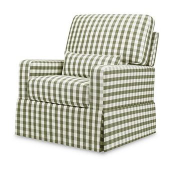 Namesake Crawford Pillowback Swivel Glider