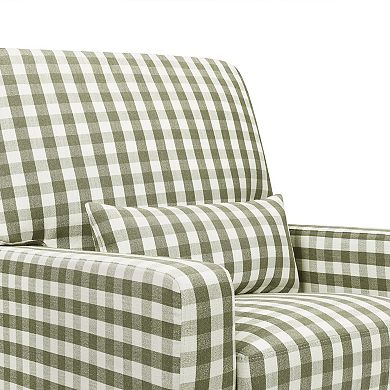 Namesake Crawford Pillowback Swivel Glider