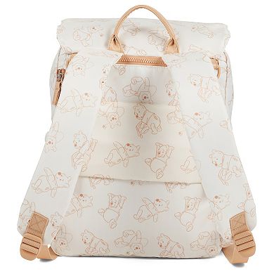 Cudlie Disney’s Winnie the Pooh Diaper Bag Backpack with Changing Pad