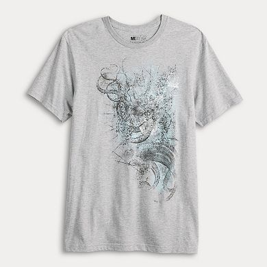 Men's Abstract Octopus Graphic Tee