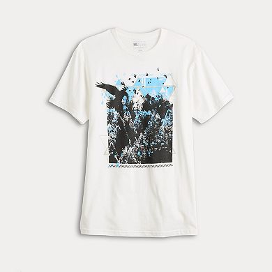 Men's Abstract Forest Scene Tee