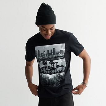 Men's City Beach Forest Graphic Tee