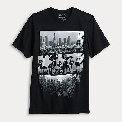 Men's City Beach Forest Graphic Tee