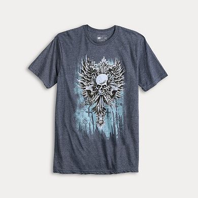 Men's Skull Angel Graphic Tee
