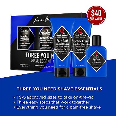 Jack Black The Three You Need Shave Set