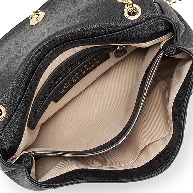 LC Lauren Conrad Leah Soft Flap Crossbody Bag
