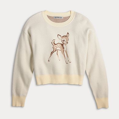 Juniors' madden girl Conversational Jacquard Pullover Sweater