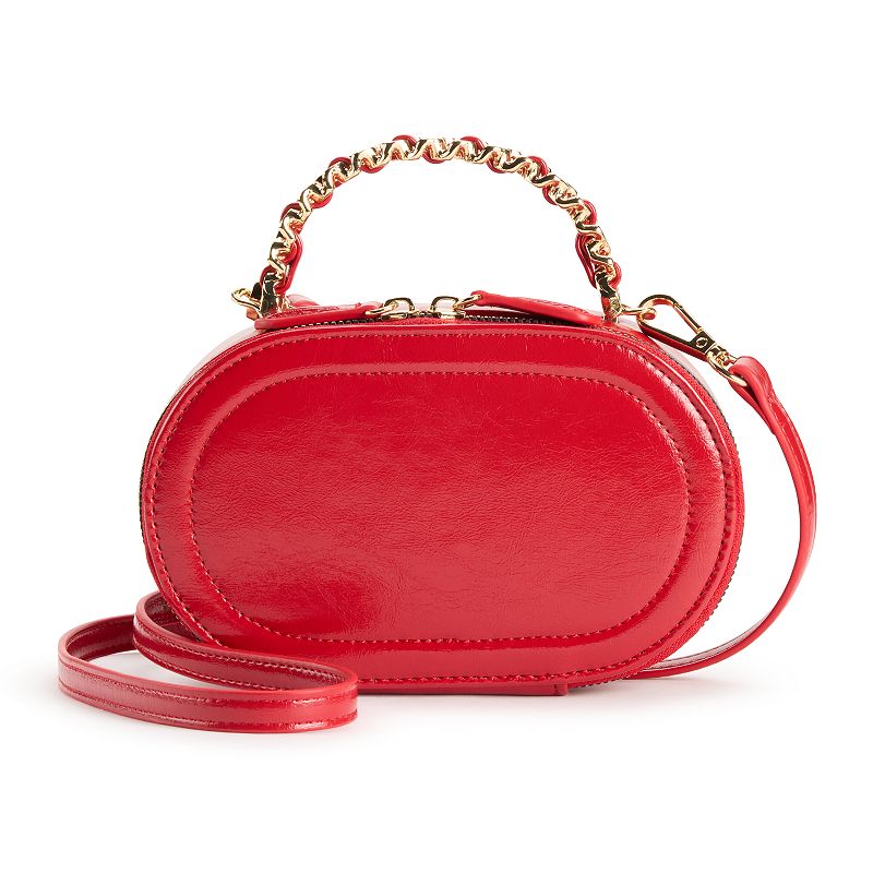 Loume Mini Crossbody Bag, Red