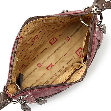 Stone & Co. Nancy Leather Midsize Crossbody Bag