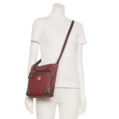 Stone & Co. Nancy Leather Midsize Crossbody Bag