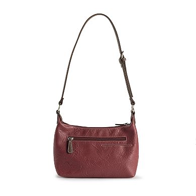 Stone & Co. Nancy Adjustable Strap Leather Hobo Bag