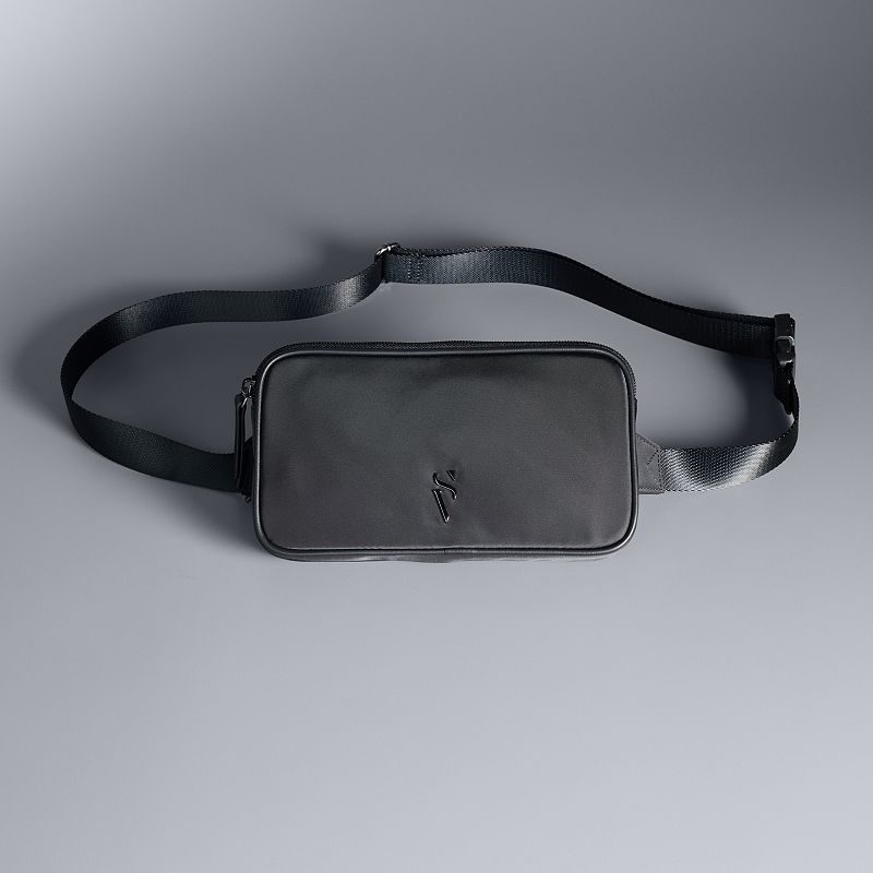 Simply Vera Vera Wang Chrissy Square Sling Bag, Black
