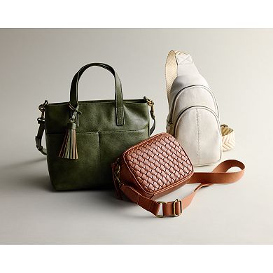 Sonoma Goods For Life® Jada Woven Camera Bag