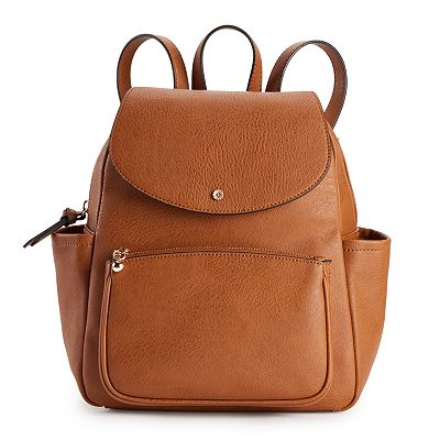 LC Lauren Conrad Cognac Faux Leather Backpack LC Lauren Conrad | Bags | Lc Lauren Conrad Kate Backpack Nwt  main image 2