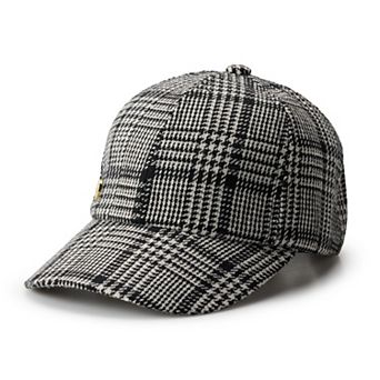 Women's Nine West Glen Plaid Baseball Hat