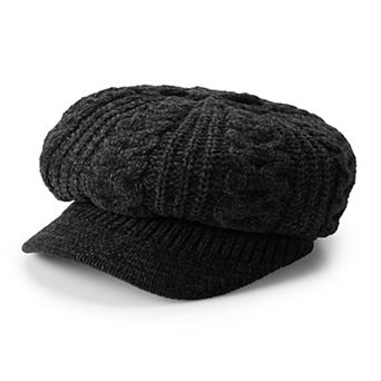 Women's Nine West Slouchy Chenille Cable Knit Cabbie Hat