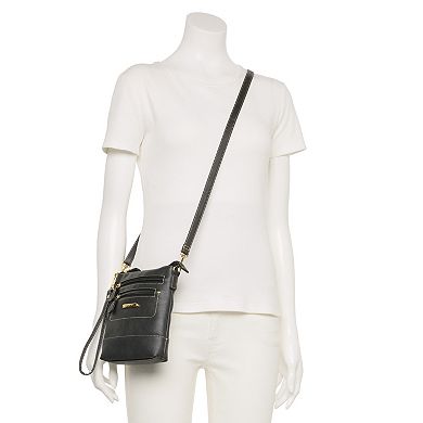 Stone & Co. Crunch Leather Crossbody Bag