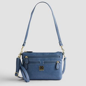 Stone & Co. Crunch Leather Crossbody Bag