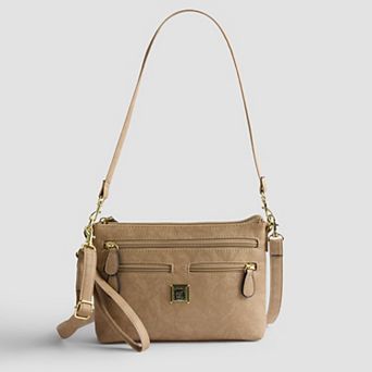 Stone & Co. Crunch Leather Crossbody Bag