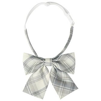 Plaid Pretied Knot, Adjustable Neck Strap, Colorful Bow Ties for Women Formal Casual