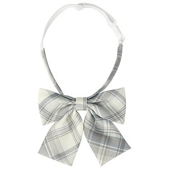 Plaid Pretied Knot, Adjustable Neck Strap, Colorful Bow Ties for Women Formal Casual