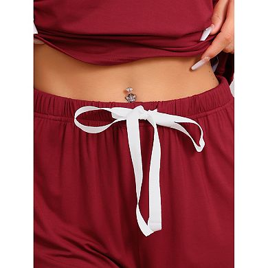 Women Cami Pajama Set Modal Sleepwear Racerback Short PJ Set with Shorts