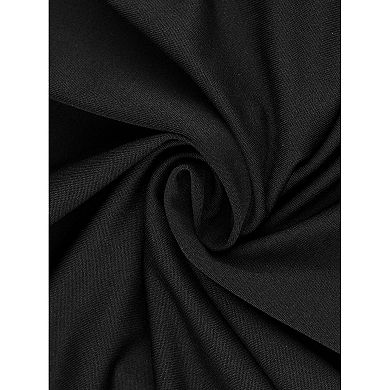 Night Dress for Women Long Sleeve V Neck Soft Sleep Dress with Pockets