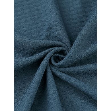 2 Pack Womens Waffle Bathrobe Soft Kimono Spa & Bath Mid-Length Robes