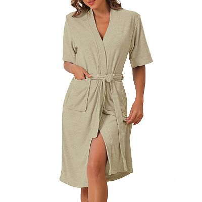 chinese dress ladies Ladies Absorbent Microfiber Spa Bath Towels Body Wrap Cover Up Set Cozy  Fleece Bathrobe Bath Towel Tube Dress Nightgown Sleepwear Shower Hair  Drying Turban Cap Hat Bathroom Accessories for Women Girls at main image 0